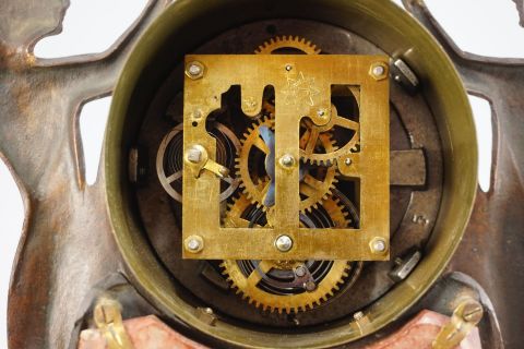 Jugendstil Art Nouveau Clock