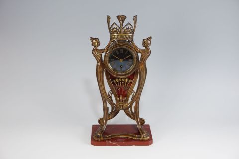 Jugendstil Art Nouveau Clock