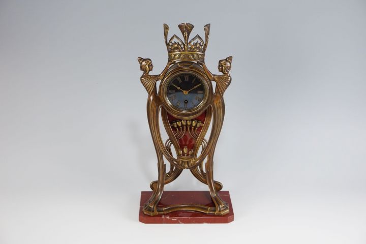 Jugendstil Art Nouveau Clock