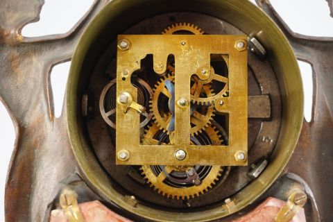 Jugendstil Art Nouveau Clock