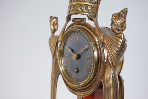 Jugendstil Art Nouveau Clock