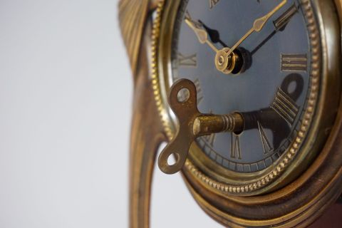 Jugendstil Art Nouveau Clock