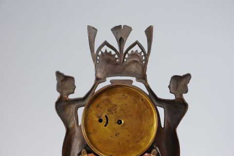 Jugendstil Art Nouveau Clock