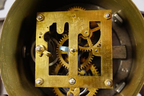 Jugendstil Art Nouveau Clock