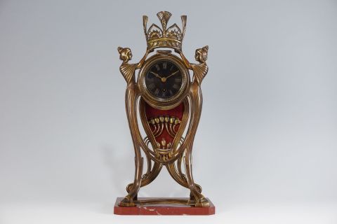 Jugendstil Art Nouveau Uhr