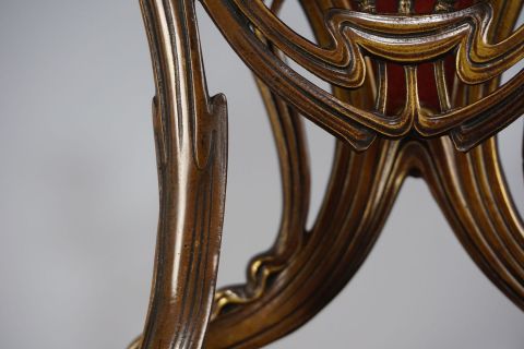 Jugendstil Art Nouveau Uhr