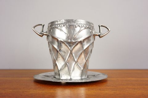 Jugendstil Champagner Kühler / Blumenvase