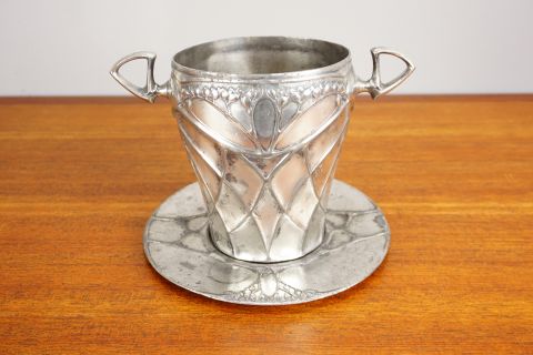 Jugendstil Champagner Kühler / Blumenvase