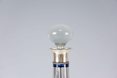 Jugendstil Karaffe Glasfachschule Haida