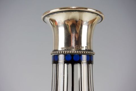 Jugendstil Karaffe Glasfachschule Haida