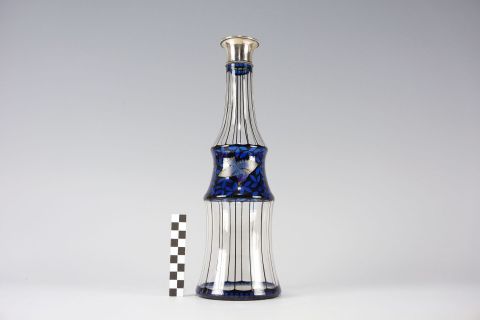 Jugendstil Karaffe Glasfachschule Haida