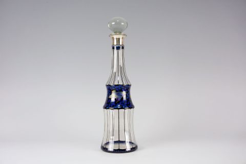 Jugendstil Karaffe Glasfachschule Haida