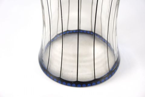 Jugendstil Karaffe Glasfachschule Haida