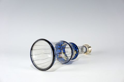 Jugendstil Karaffe Glasfachschule Haida