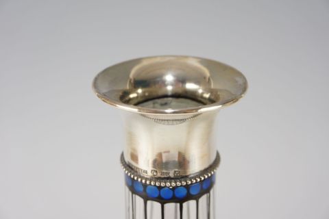 Jugendstil Karaffe Glasfachschule Haida