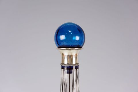 Jugendstil Karaffe Glasfachschule Haida