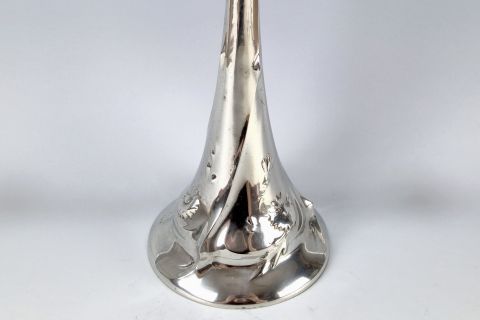 Jugendstil Kayserzinn Candlestick