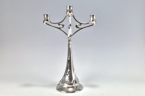 Jugendstil Kayserzinn Candlestick