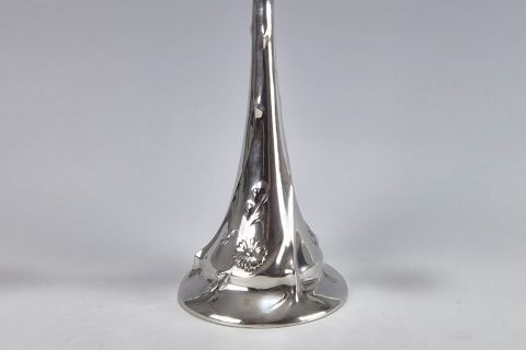 Jugendstil Kayserzinn Candlestick