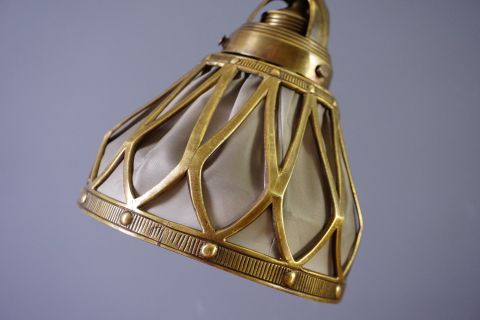 Art Nouveau Jugendstil lamp Bausch & Lomb