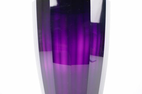 Jugendstil XXL Bodenvase Moser Karlsbad