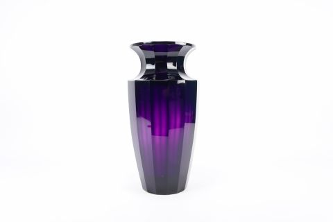 Jugendstil XXL Bodenvase Moser Karlsbad