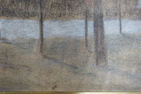 Julius Bretz Chalk Drawing