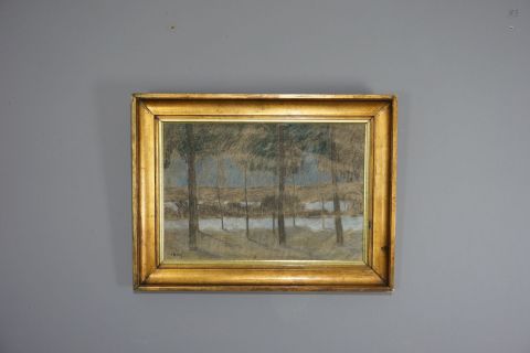 Julius Bretz Chalk Drawing