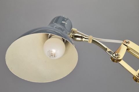 Kaiser Idell Scherenlampe Messing 6778