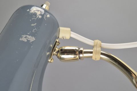 Kaiser Idell Scherenlampe Messing 6778