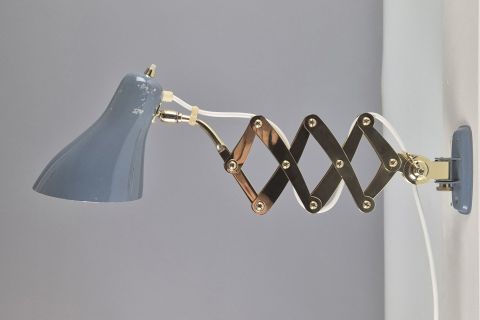 Kaiser Idell Scherenlampe Messing 6778