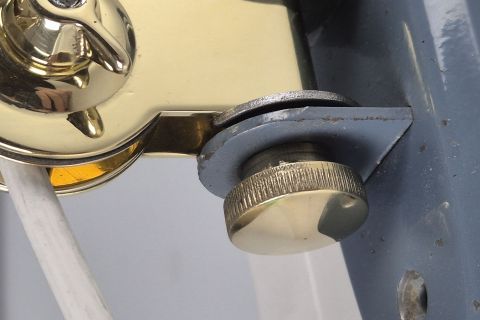 Kaiser Idell Scherenlampe Messing 6778