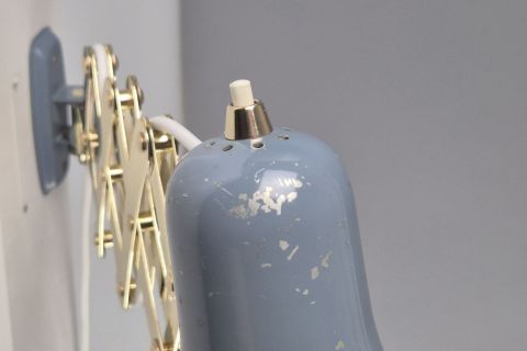 Kaiser Idell Scherenlampe Messing 6778