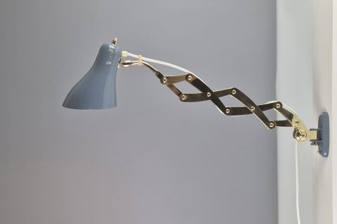 Kaiser Idell Scherenlampe Messing 6778