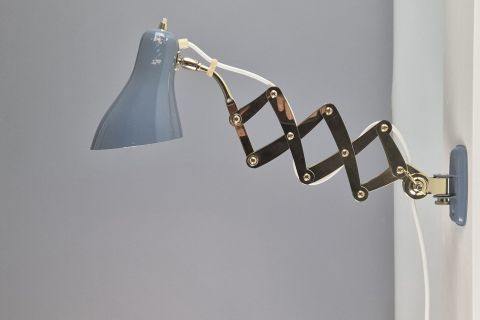 Kaiser Idell Scherenlampe Messing 6778