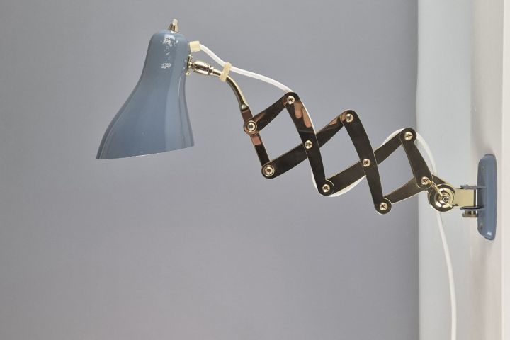 Kaiser Idell Scherenlampe Messing 6778