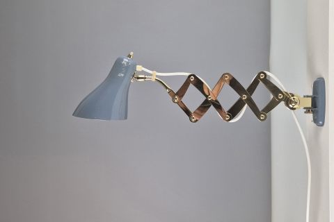 Kaiser Idell Scherenlampe Messing 6778