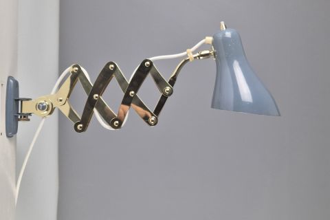 Kaiser Idell Scherenlampe Messing 6778