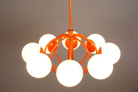 Kaiser Leuchten Atomic Sputnik Lampe