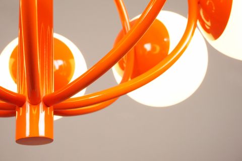 Kaiser Leuchten Atomic Sputnik Lampe