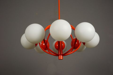 Kaiser Leuchten Atomic Sputnik Lampe