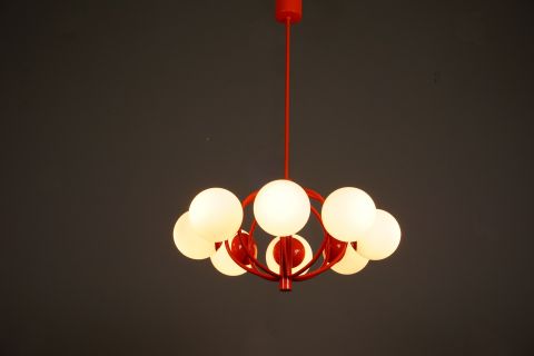 Kaiser Leuchten Atomic Sputnik Lampe