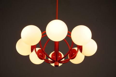 Kaiser Leuchten Atomic Sputnik Lampe