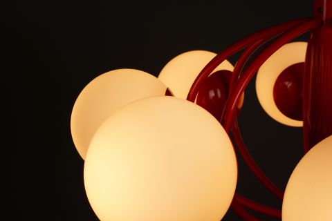 Kaiser Leuchten Atomic Sputnik Lampe