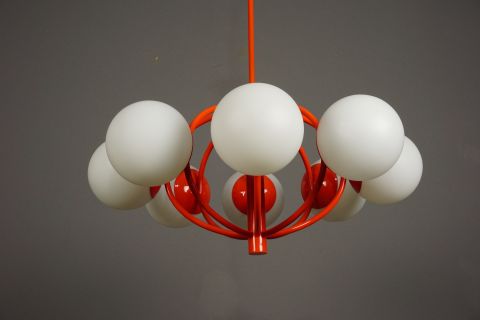 Kaiser Leuchten Atomic Sputnik Lampe