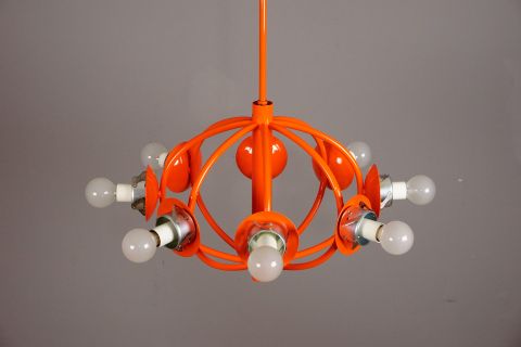 Kaiser Leuchten Atomic Sputnik Lampe