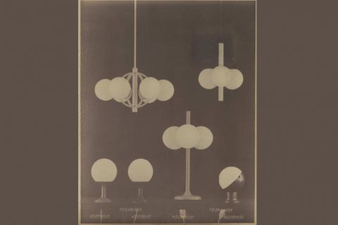 Kaiser Leuchten Sputnik Tischlampe