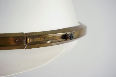 Kandem Glas Deckenleuchte von 1927
