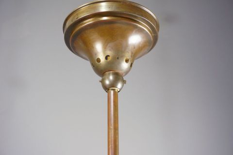 Kandem Glas Deckenleuchte von 1927