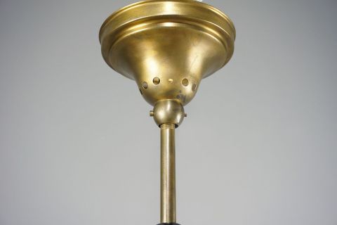 Kandem Glas Deckenleuchte von 1927